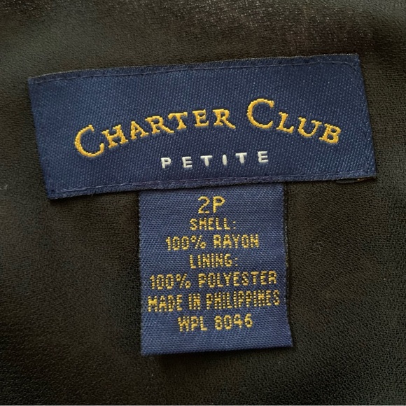 Vintage Top and Skirt Set From Charter Club, Size 2 - Picture 10 of 10